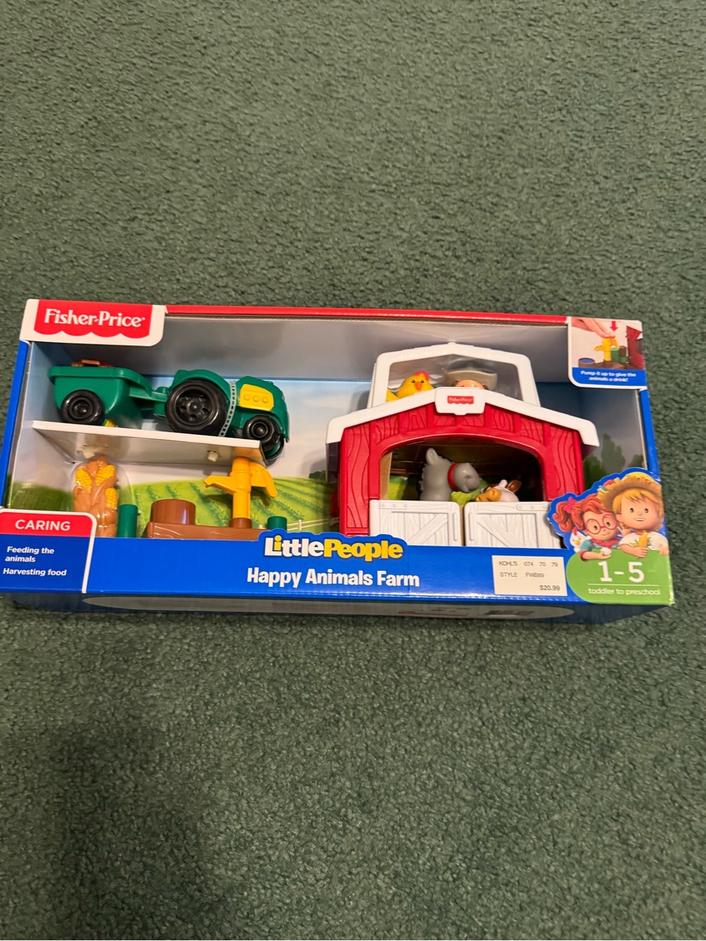 Fisher-Price Little people happy animals farm